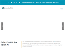 Tablet Screenshot of evdeneveteklif.com